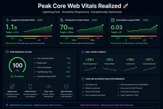 Peak Core Web Vitals Realized